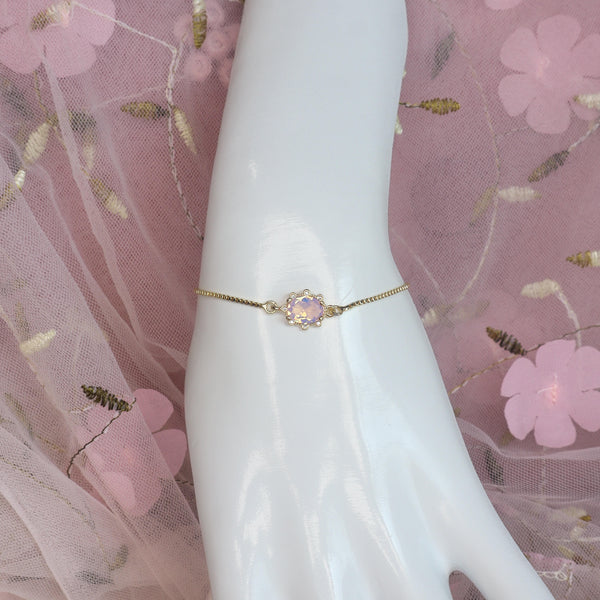 Rose Crystal Bracelet