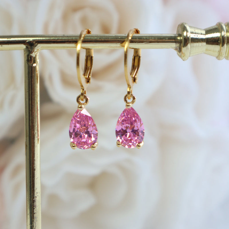 Pink Paradise Earrings - Ximena Rosé Jewelry